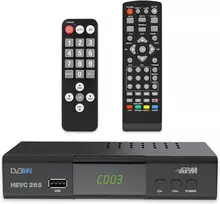APM DVB-T2 DVB-C televizijos imtuvas H.265 HEVC, Full HD, HDMI, SCART, USB, modelis 428002