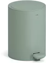 Stardis nerūdijančio plieno šiukšlių dėžė su pedalu Soft-Close 3 l, matinė, žalia