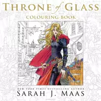 KNYGA Sarah J Maas Throne of Glass Colouring Book