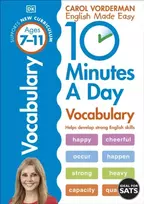 KNYGA Carol Vorderman 10 Minutes A Day Vocabulary, Ages 7-11 (Key Stage 2)