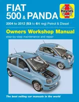 KNYGA Martynn Randall Fiat 500 & Panda (04 - 12) Haynes Repair Manual