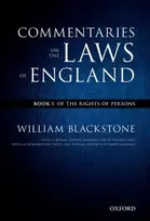 KNYGA William Blackstone Oxford Edition of Blackstone's: Commentaries on the Laws of England