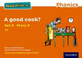 KNYGA Gill Munton Read Write Inc. Phonics: A Good Cook? (Oranžinis Set 4 Storybook 6)