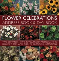 KNYGA Lorenz Flower Celebrations Address Book and Day Book Set