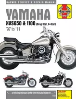 KNYGA Editors of Haynes Manuals Yamaha XVS650 & 1100 Drag Star/V-Star (97 - 11) Haynes Repair Manual