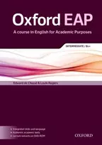 KNYGA Edward De Chazal Oxford EAP: Intermediate/B1+: Student's Book and DVD-ROM Pack