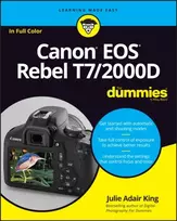 KNYGA Julie Adair King Canon EOS Rebel T7/2000D For Dummies