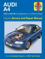 KNYGA Audi A4 Petrol & Diesel (95 - 00) Haynes Repair Manual