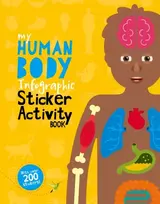 KNYGA Jo Dearden My Human Body Infographic Sticker Activity Book