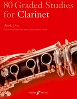 KNYGA Various 80 Graded Studies for Clarinet Book One