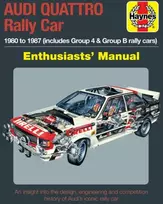KNYGA Nick Garton Audi Quattro Rally Car Manual