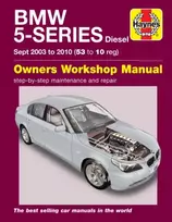 KNYGA BMW 5 Series Diesel (Sept 03 - 10) Haynes Repair Manual