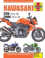 KNYGA Haynes Publishing Kawasaki Z750 & Z1000 (03 - 08)