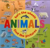 KNYGA Jan Lewis Animals: Turn the Wheels - Find the Pictures