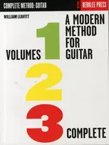 KNYGA William Leavitt Modern Method for Guitar - Volumes 1, 2, 3 Comp.