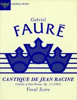 KNYGA John Rutter Cantique de Jean Racine