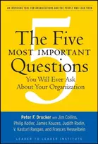 KNYGA Peter F Drucker Five Most Important Questions You Will Ever Ask About Your Organization
