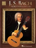 KNYGA Johann Sebastian Bach J.S. Bach for Easy Guitar
