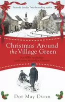 KNYGA D M Dunn Christmas Around the Village Žalias