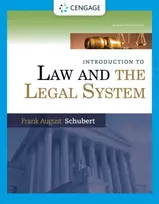 KNYGA Frank Schubert Introduction to Law and the Legal System
