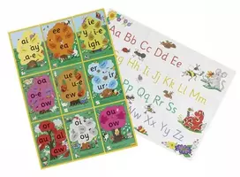 KNYGA Sara Wernham Jolly Phonics Alternative Spelling & Alphabet Posters