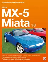 KNYGA Rod Grainger Mazda Mx-5 Miata 1.6 Enthusiast’s Workshop Manual