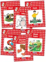 KNYGA Sara Wernham Jolly Phonics Readers, Inky & Friends, Level 1