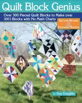 KNYGA Sue Voegtlin Quilt Block Genius, Expanded Second Edition