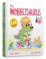 KNYGA Rachel Bright Wobblysaurus Board Book