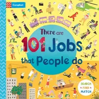 KNYGA Campbell Books There Are 101 Jobs That People Do in This Book, A Search and Find Book for Children