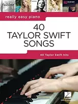 KNYGA Really Easy Piano, 40 Taylor Swift Songs