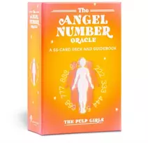 KNYGA The Pulp Girls Angel Number Oracle, A 55-Card Deck and Guidebook