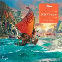 KNYGA Bookshop Disney Dreams Collection by Thomas Kinkade Studios 2026 Mini Wall Calendar