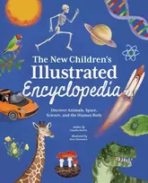 KNYGA Claudia Martin New Children's Illustrated Encyclopedia, Discover Animals, Space, Science, and the Human Body