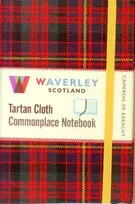 KNYGA POCKET 9CM X 14CM Waverley (M): Cameron of Erracht Tartan Cloth Commonplace Notebook