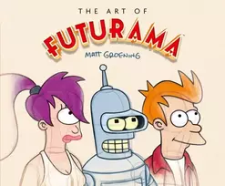 KNYGA Art of Futurama, A Visual History of Matt Groening’s Cult Classic Animated Series
