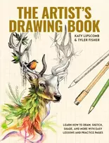 KNYGA Katy Lipscomb Artist's Drawing Book, The, Learn How to Draw, Sketch, Shade, and More with Easy Lessons and Practice Pages