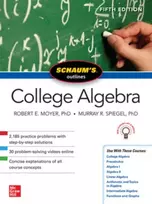 KNYGA Murray Spiegel Schaum's Outline of College Algebra, Fifth Edition