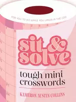 KNYGA Kameron Austin Collins Sit & Solve Tough Mini Crosswords