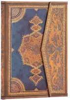 KNYGA paperblanks Safavid Indigo (Safavid Binding Art) Midi Lined Hardcover Journal