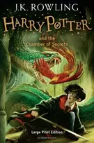 KNYGA J K Rowling Harry Potter and the Chamber of Secrets, Large Print Edition