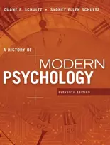 KNYGA Duane P Schultz History of Modern Psychology