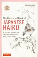 KNYGA William Scott Wilson Illustrated Book of Japanese Haiku, A Journey through the Seasons with Japan's Best-Loved Poets (Free Online Audio)
