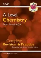 KNYGA Cgp Books A-Level Chemistry: AQA Year 1 & 2 Complete Revision & Practice with Online Edition