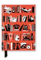 KNYGA Flame Tree Studio Moomin: Bookshelves (Foiled Journal)