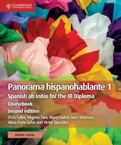 KNYGA Chris Fuller Panorama hispanohablante 1 Coursebook with Digital Access (2 Years), Spanish ab initio for the IB Diploma