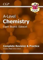 KNYGA Cgp Books A-Level Chemistry: Edexcel Year 1 & 2 Complete Revision & Practice with Online Edition
