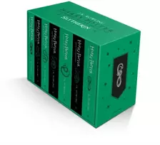 KNYGA J K Rowling Harry Potter Slytherin House Editions Paperback Box Set