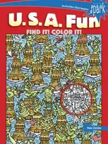 KNYGA Diana Zourelias Spark U.S.A. Fun Find it! Color it!