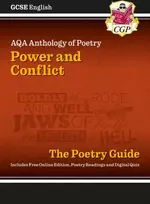 KNYGA Claire Boulter GCSE English AQA Poetry Guide - Power & Conflict Anthology inc. Online Edition, Audio & Quizzes